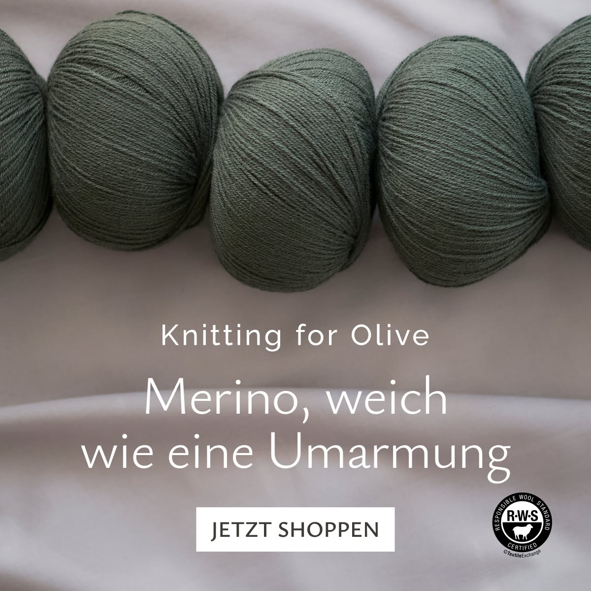 Knitting for Olive Facebook ad