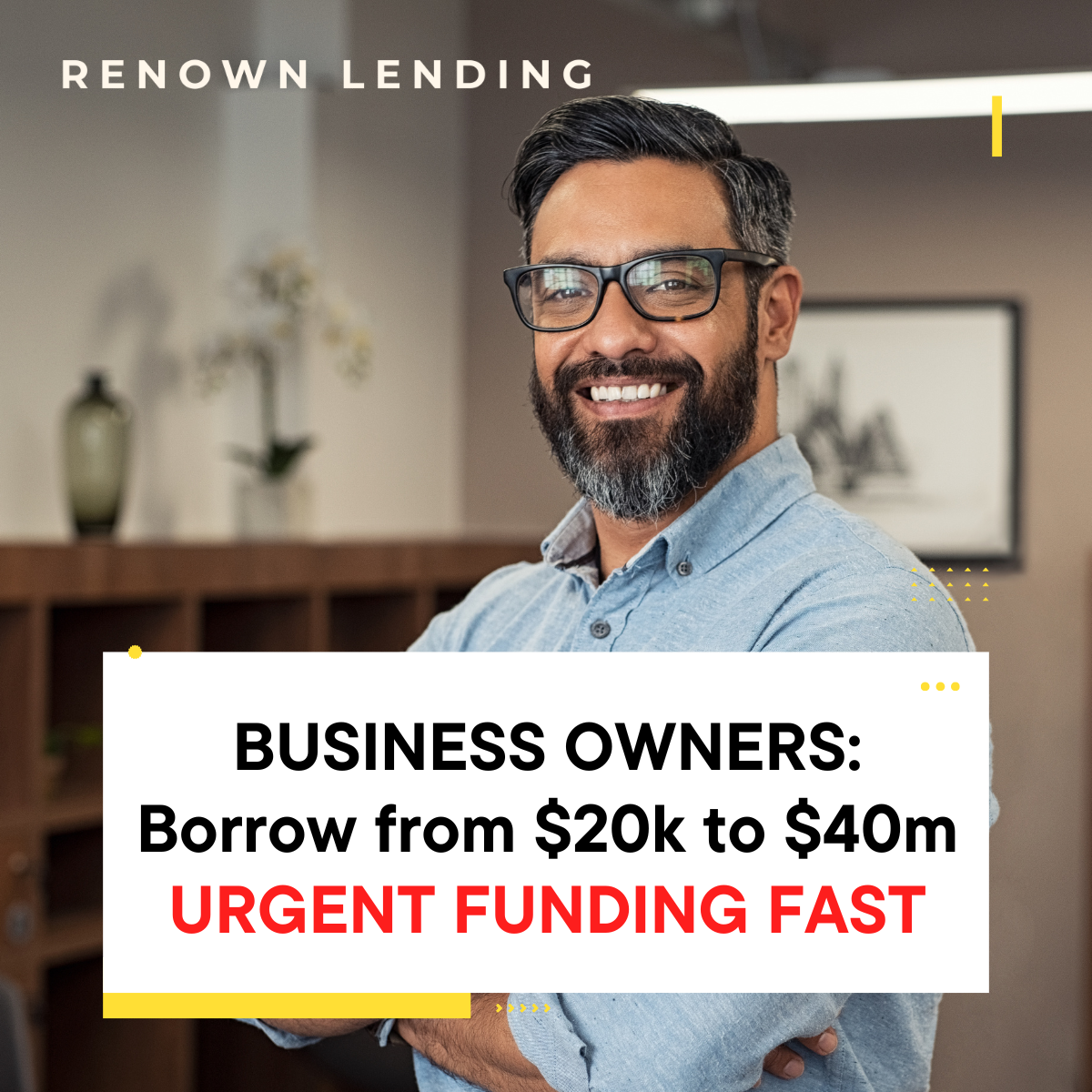 Renown Lending Facebook ad