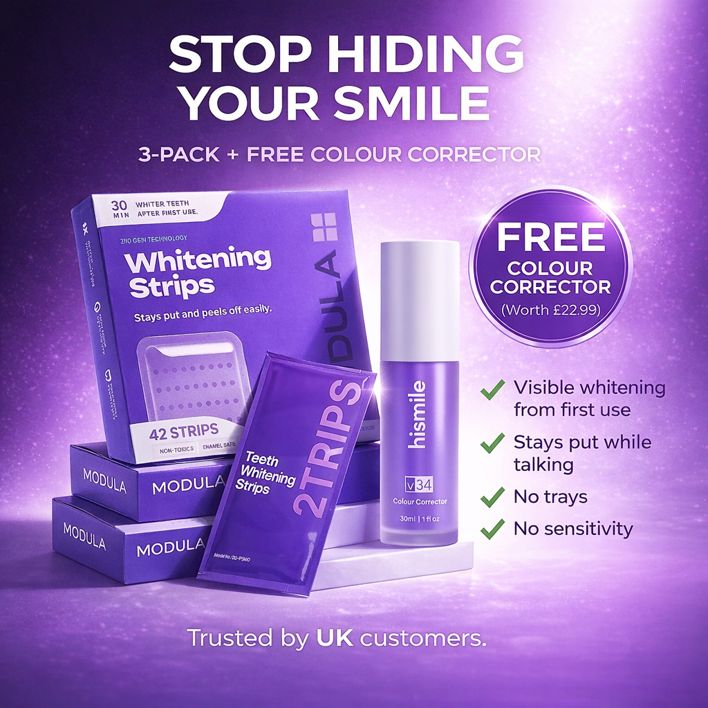 TryModula Facebook ad: Stop Hiding Your Smile