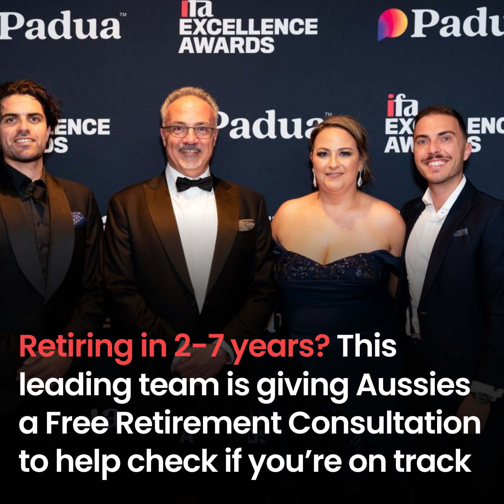 CCA Financial Planners Facebook ad: See If Your Retirement Is On Track