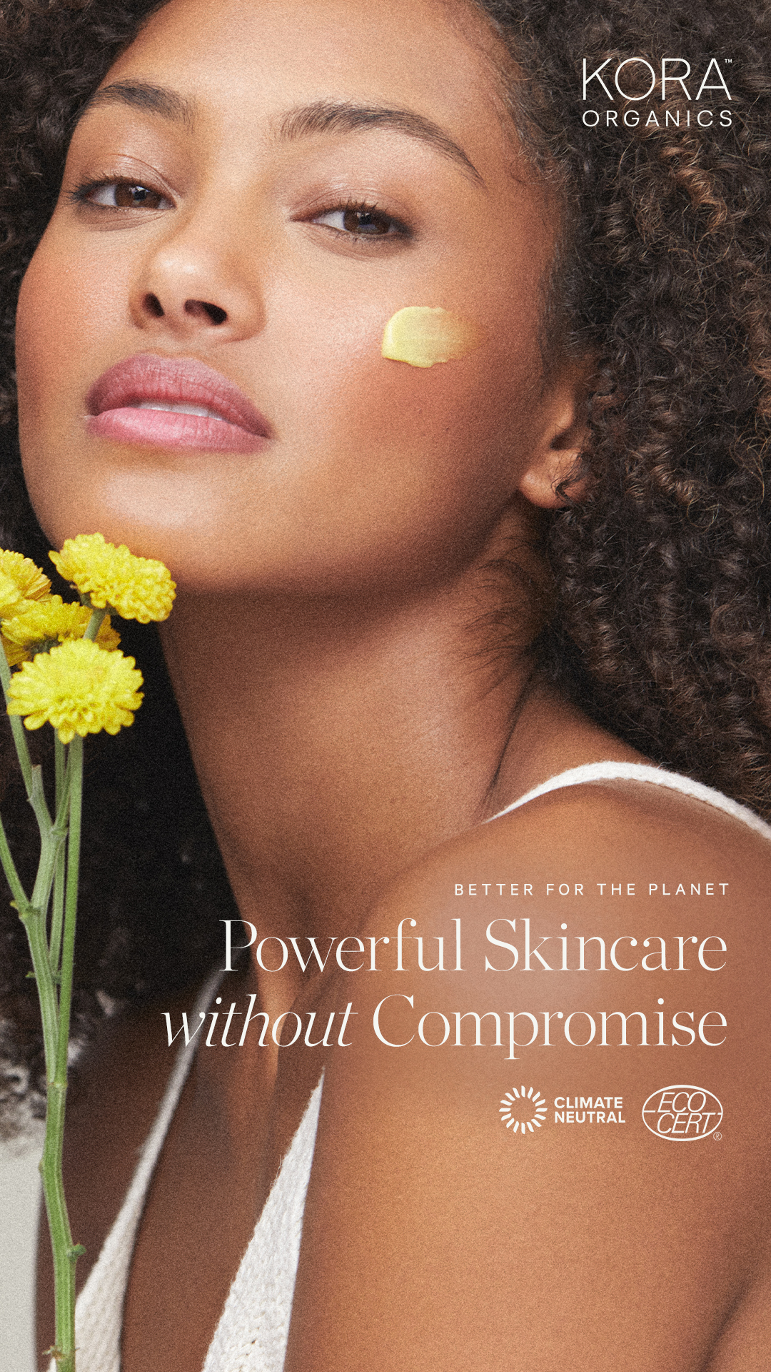 KORA Organics Facebook ad