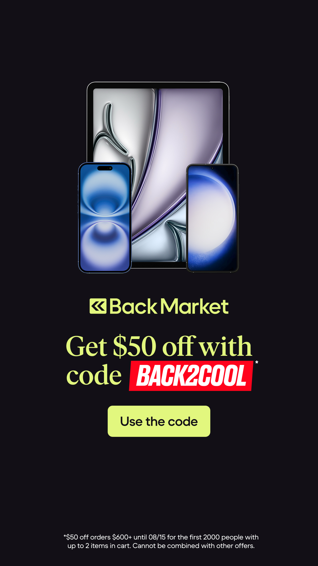 Back Market Facebook ad