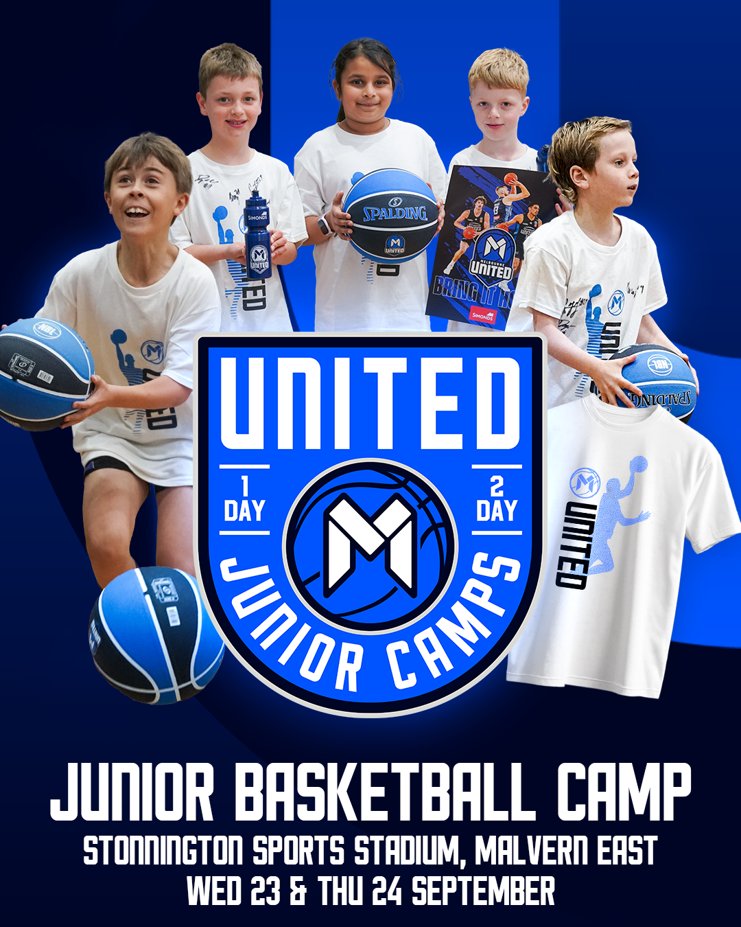 Melbourne United Basketball Club Facebook ad