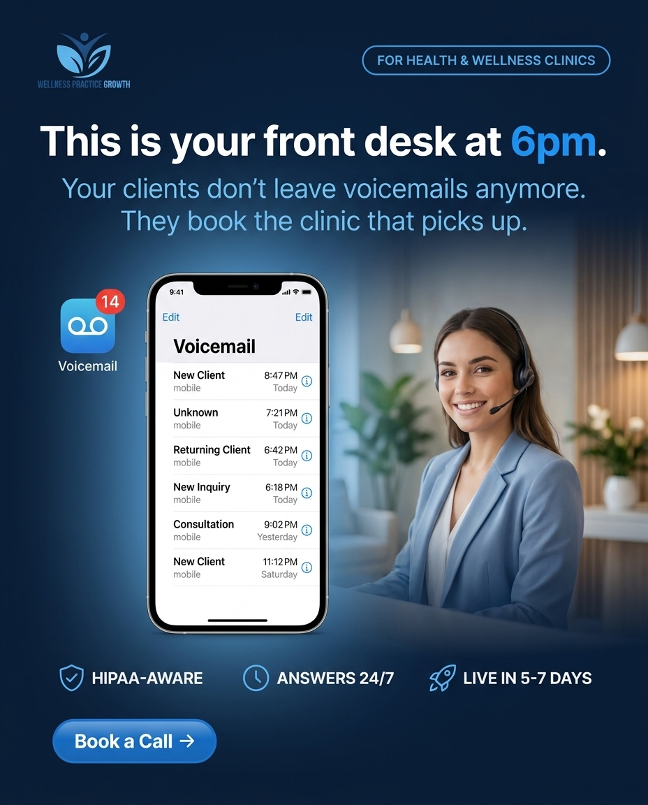 Wellness Practice Growth Facebook ad