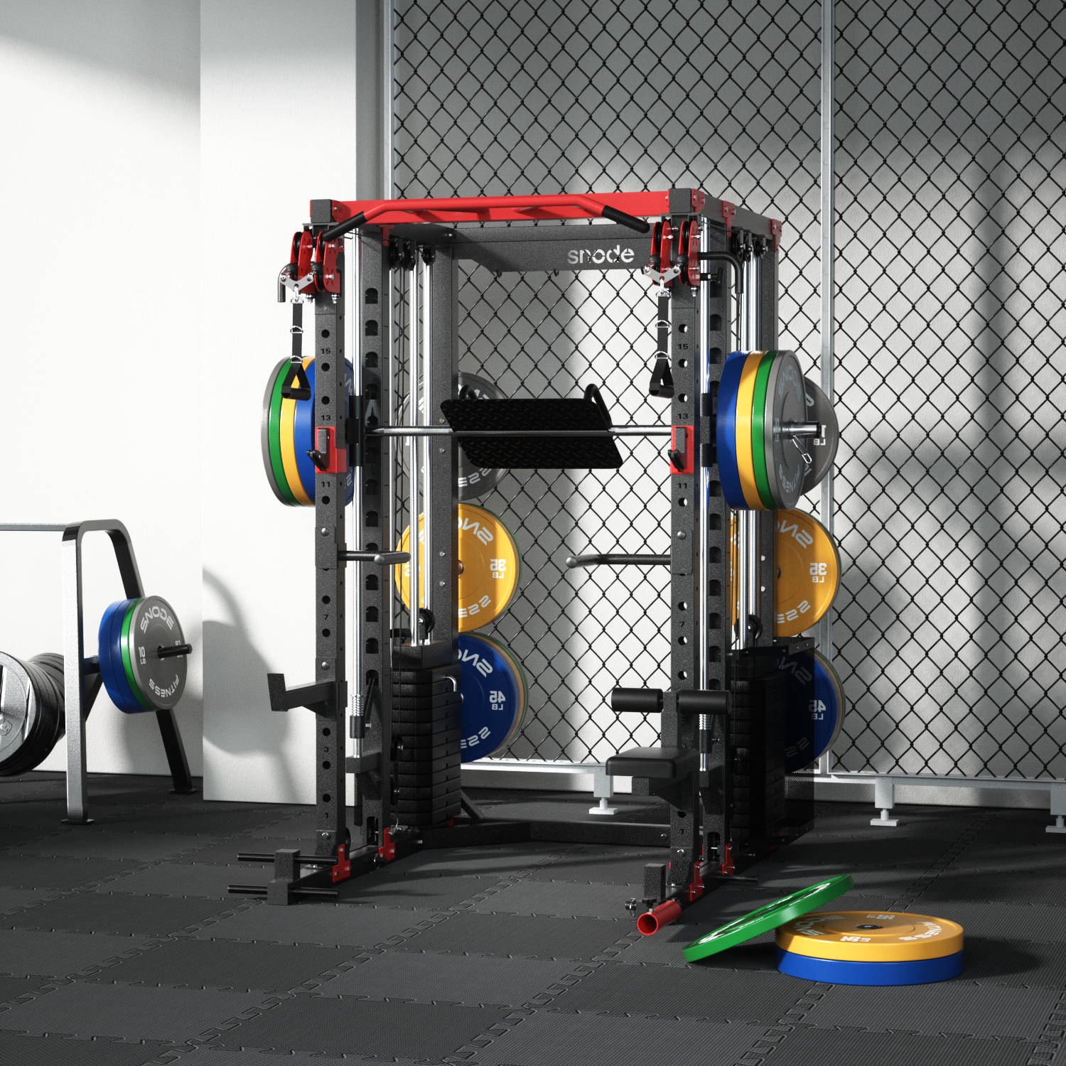 SNODE Fitness Facebook ad: Build Your Dream Home Gym | Snode ALL-10 Pro All-in-One