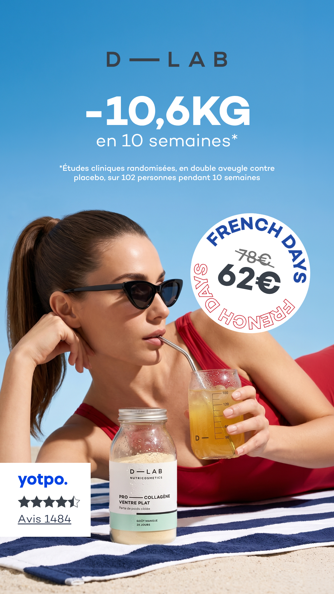D-LAB NUTRICOSMETICS Facebook ad