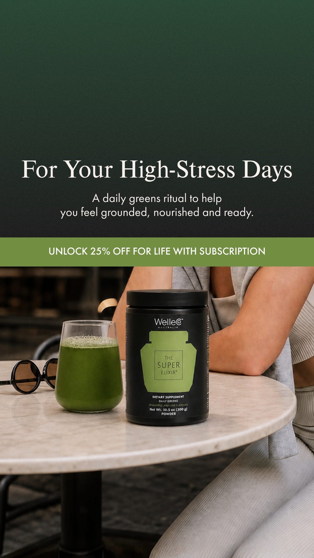 WelleCo Facebook ad