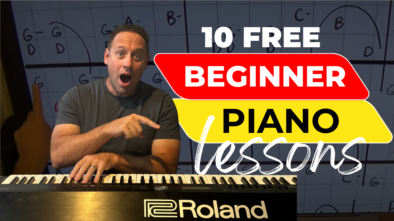 www.webpianoteacher.com Facebook ad: FREE Beginner Piano Course, Discover How You Learn Best