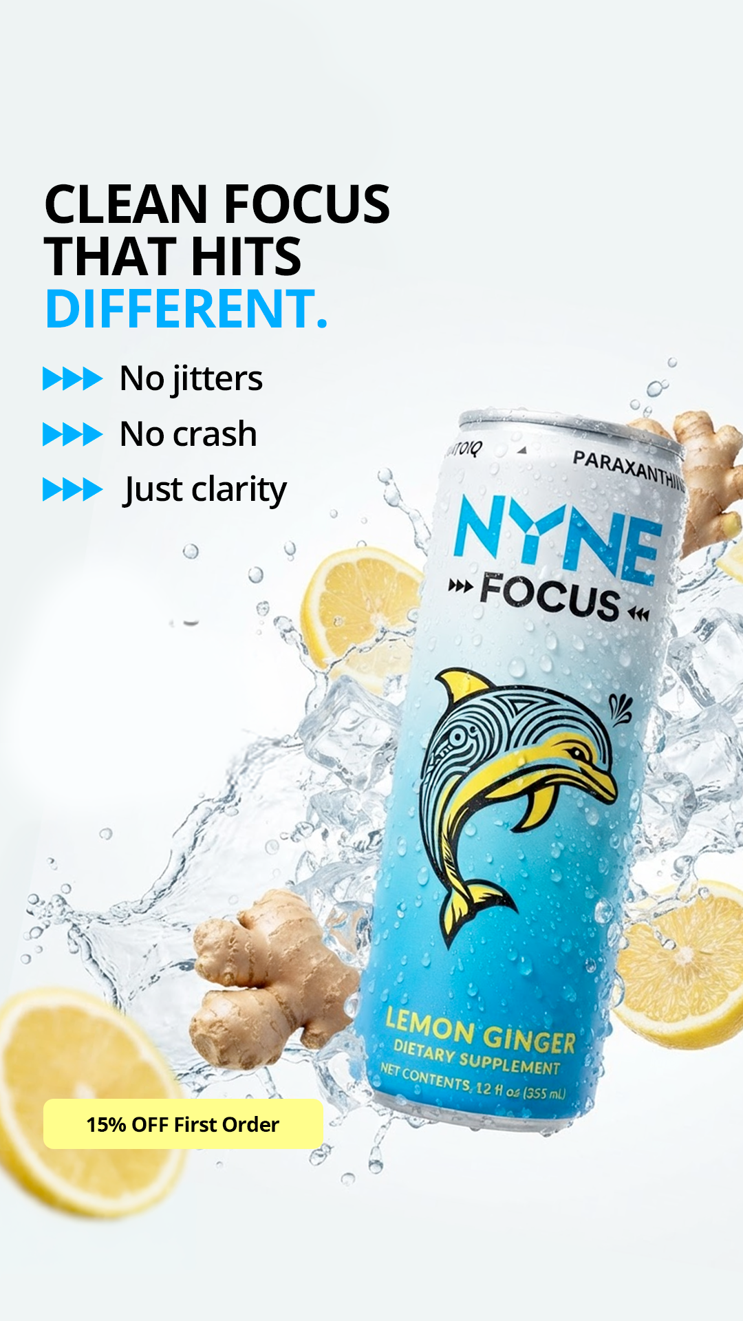 Drink NYNE Facebook ad