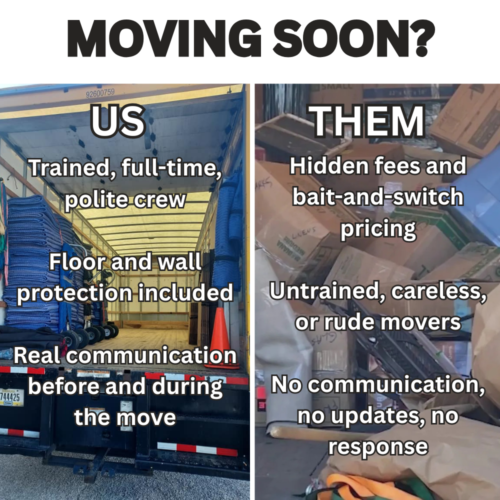 Last Minute Movers Facebook ad
