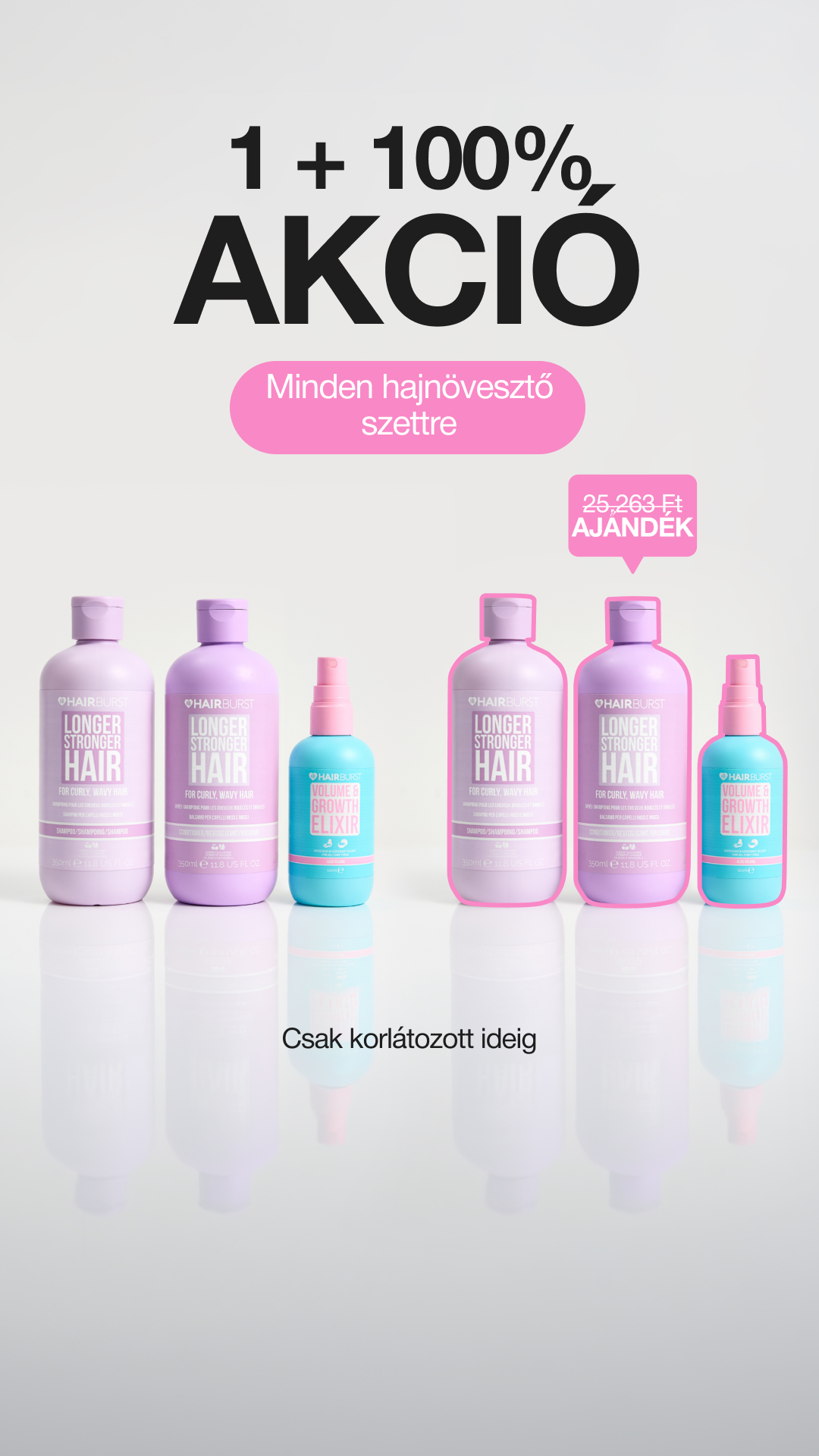 Hairburst Hungary Facebook ad