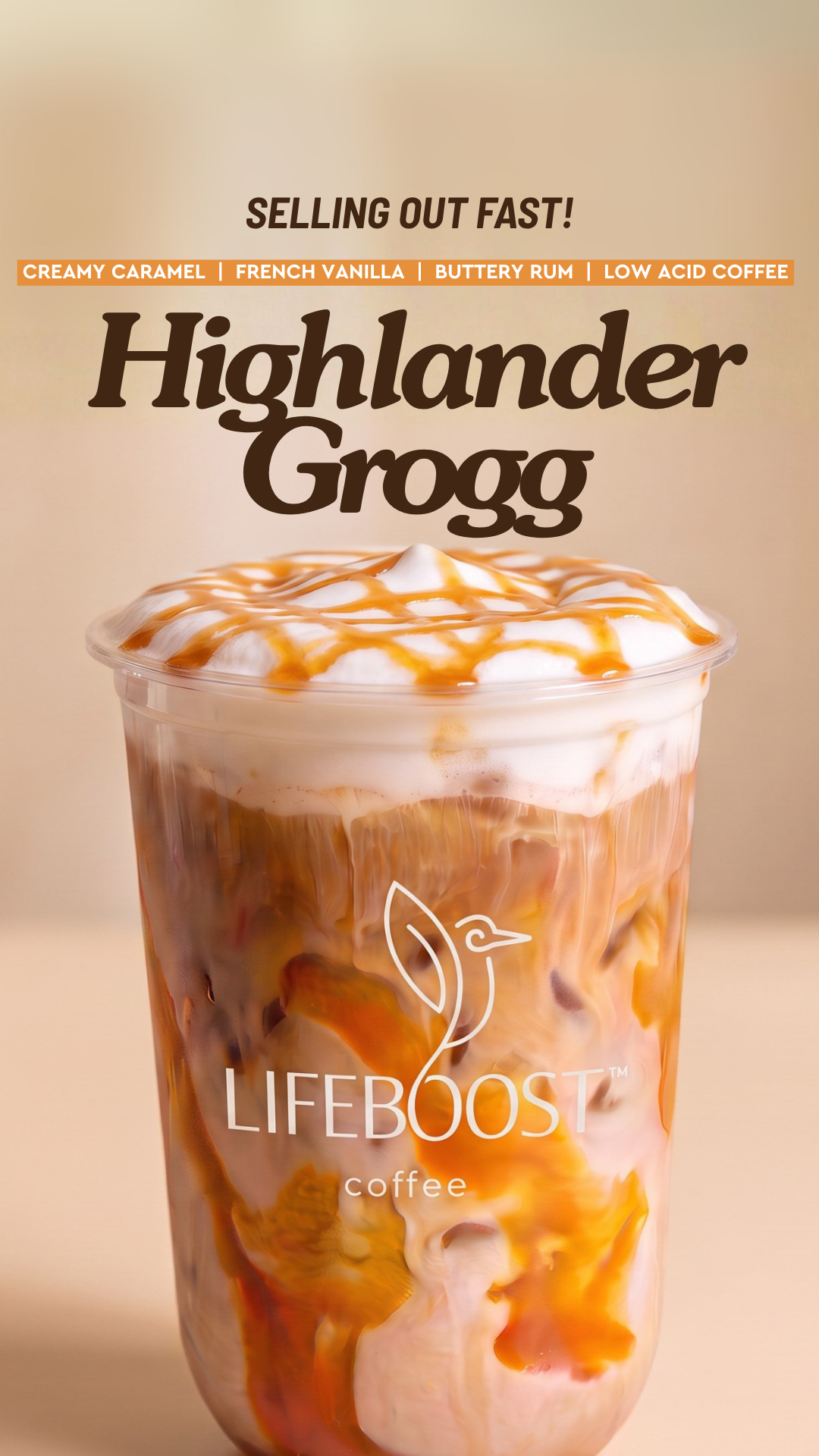 Lifeboost Coffee Facebook ad