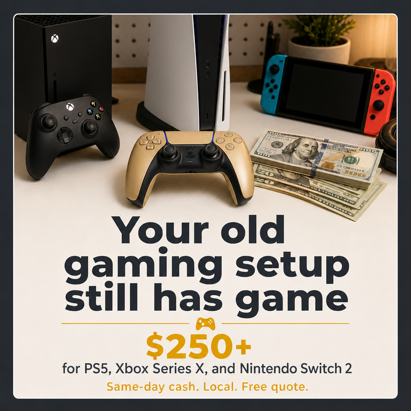 Hawk's Port Electronics & More Facebook ad