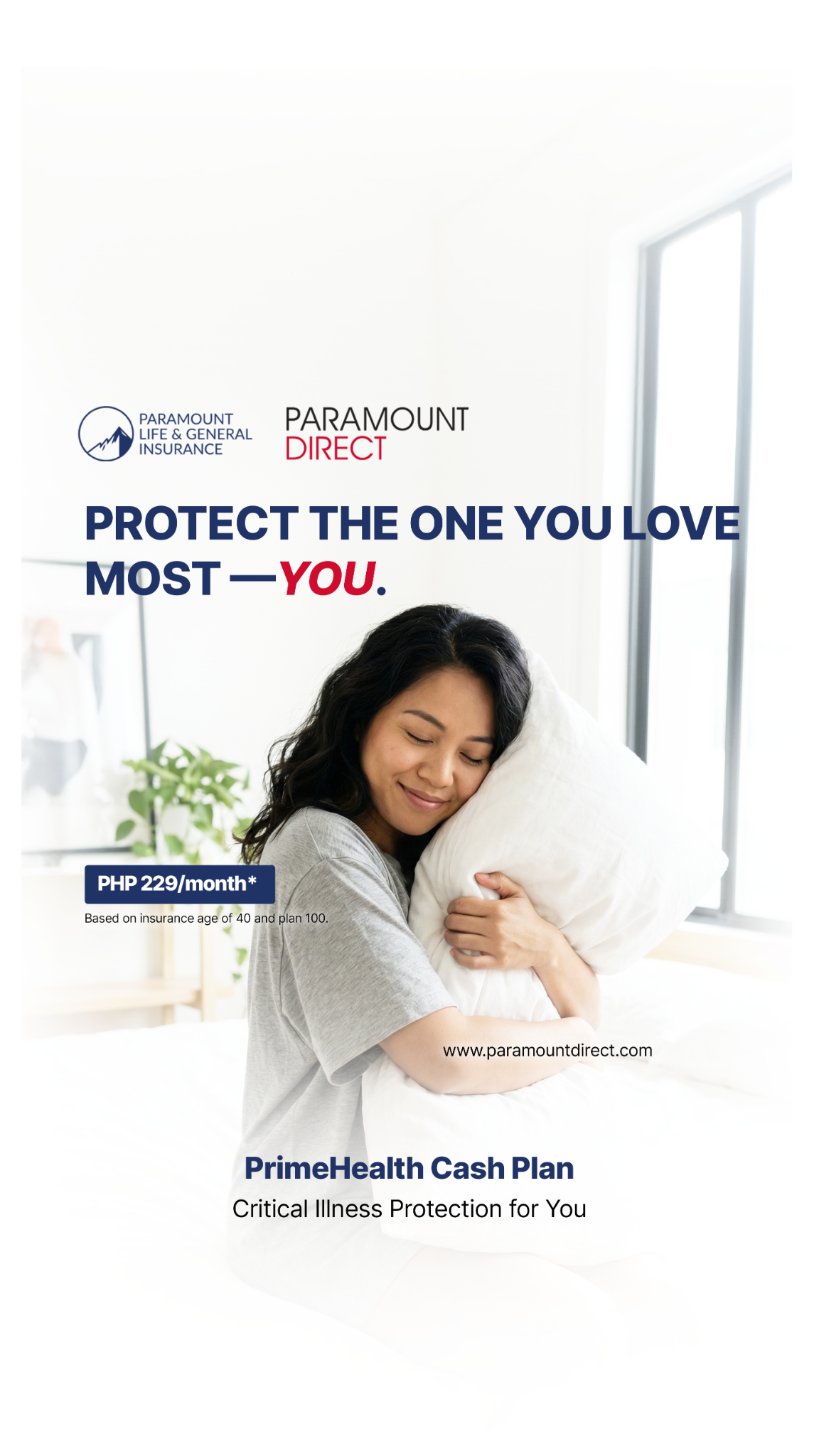 Paramount Life & General Insurance Corporation Facebook ad