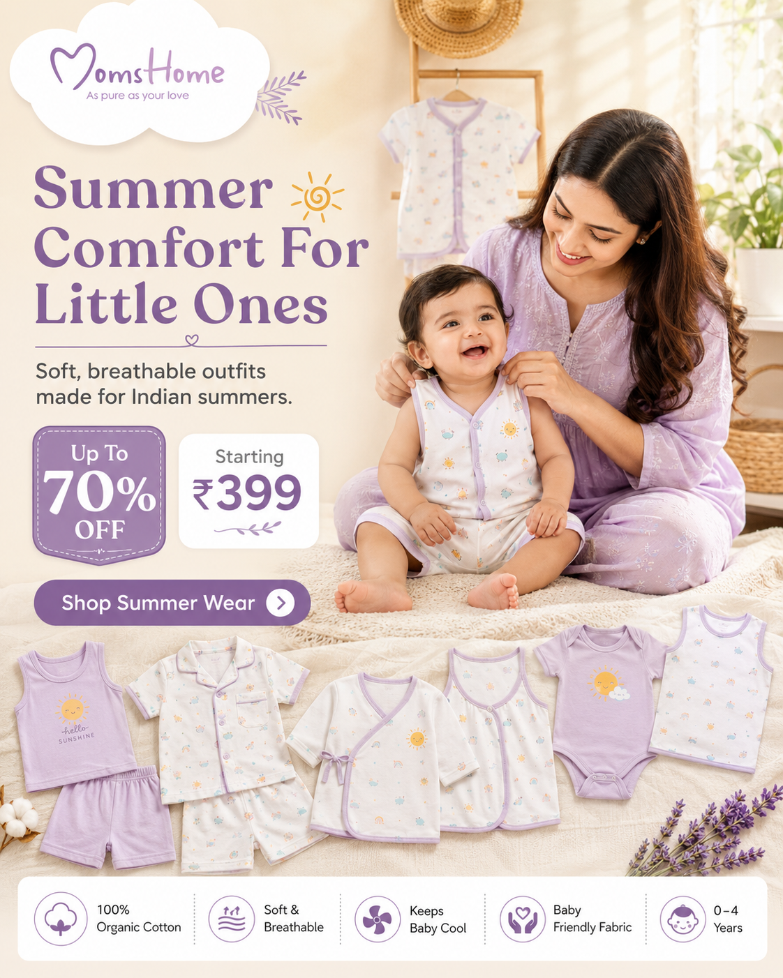 MomshomeOrganic Facebook ad