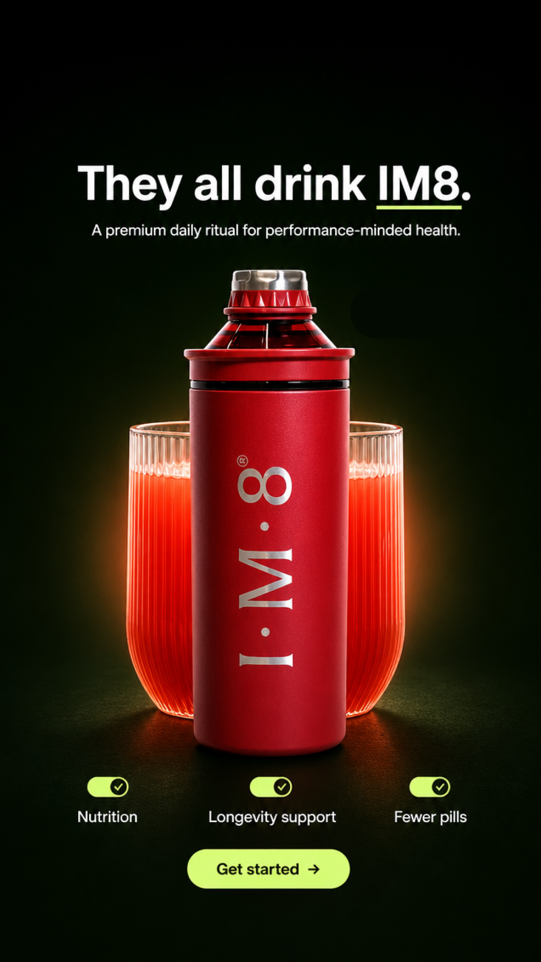 IM8 Health Facebook ad