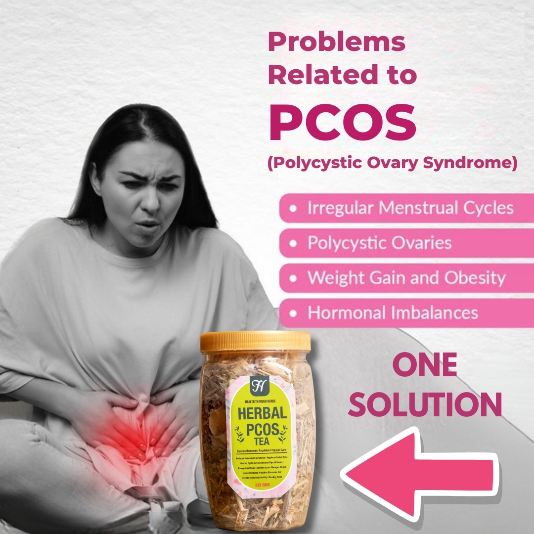 Healththroughherbs Facebook ad: PCOS Ke Liye Herbal Chai