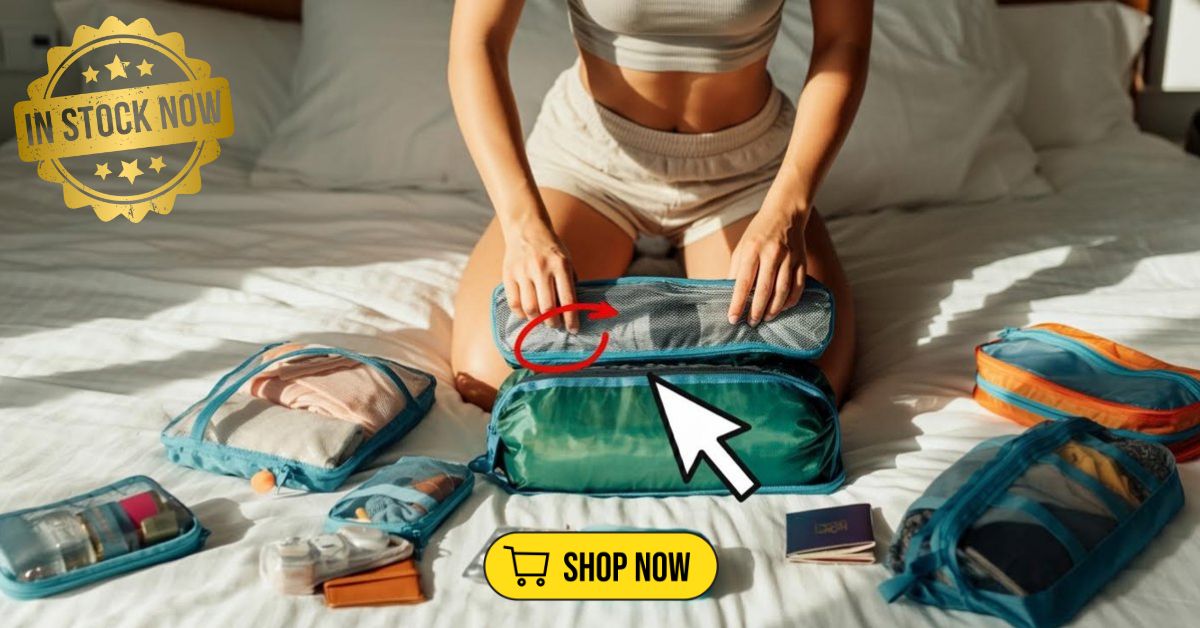 Entertaining 1st Facebook ad: Packing Game-Changer: Travel Organizers That Just Make Sense