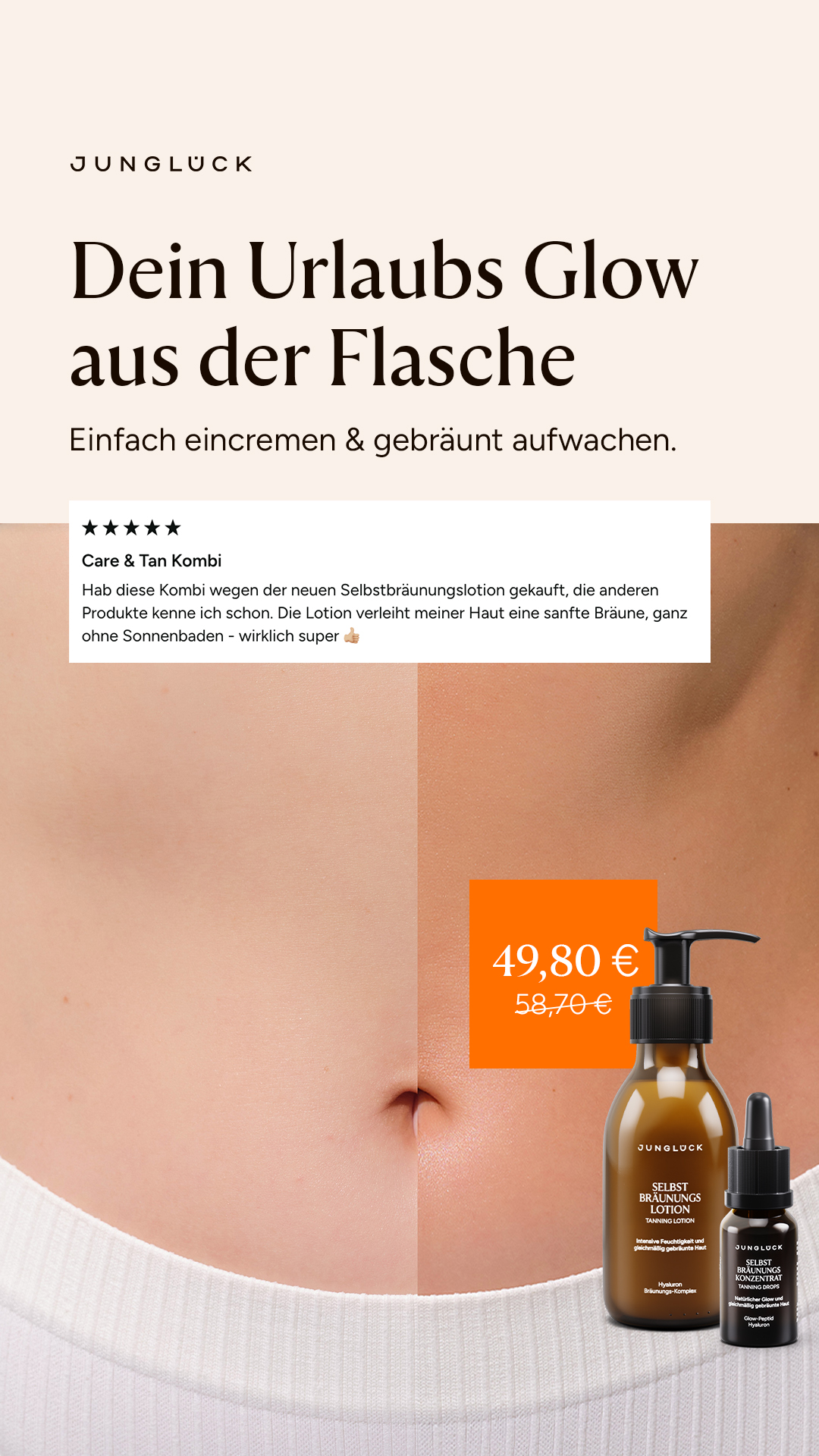 Junglück Facebook ad