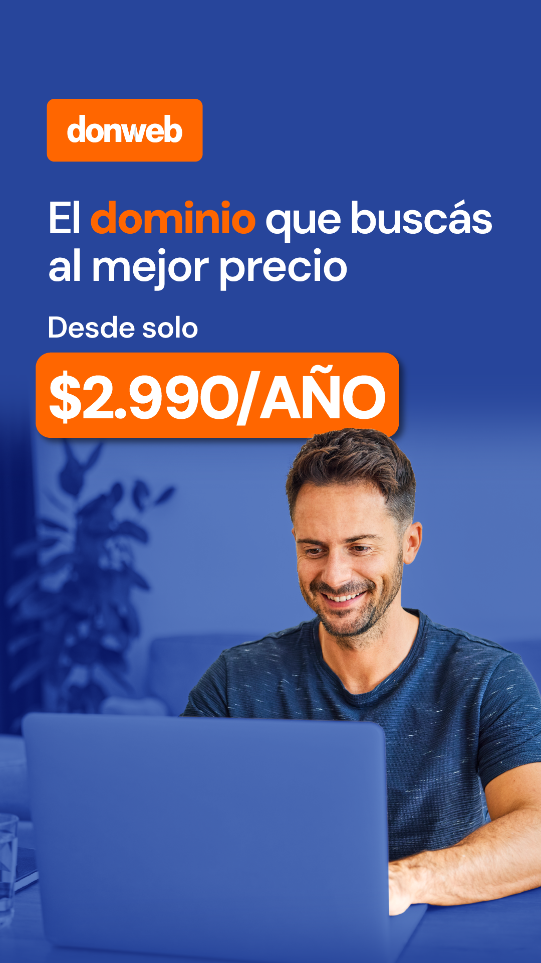 donweb Facebook ad from Aug 6, 2026