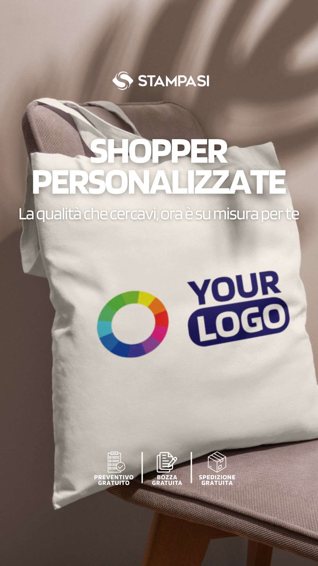 STAMPASI Facebook ad from Mar 23, 2026