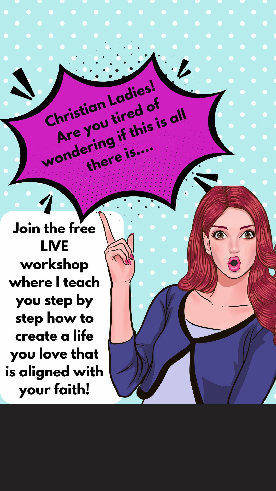 Flourish Coaching, Counseling, and Training Facebook ad: Get the life you were created to live.