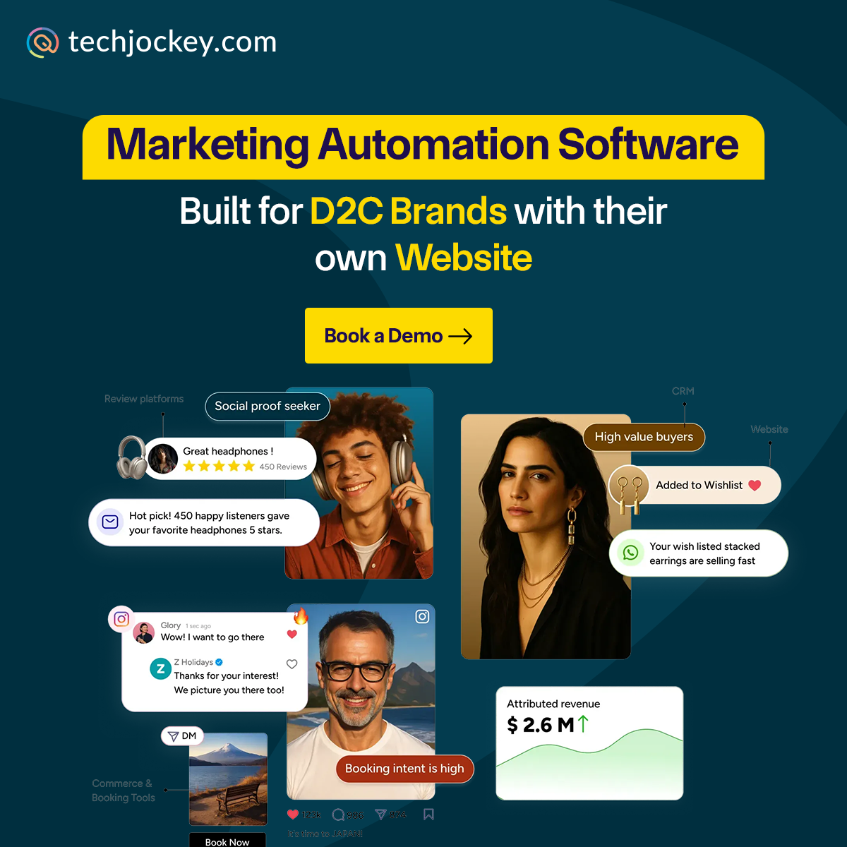 Techjockey Facebook ad