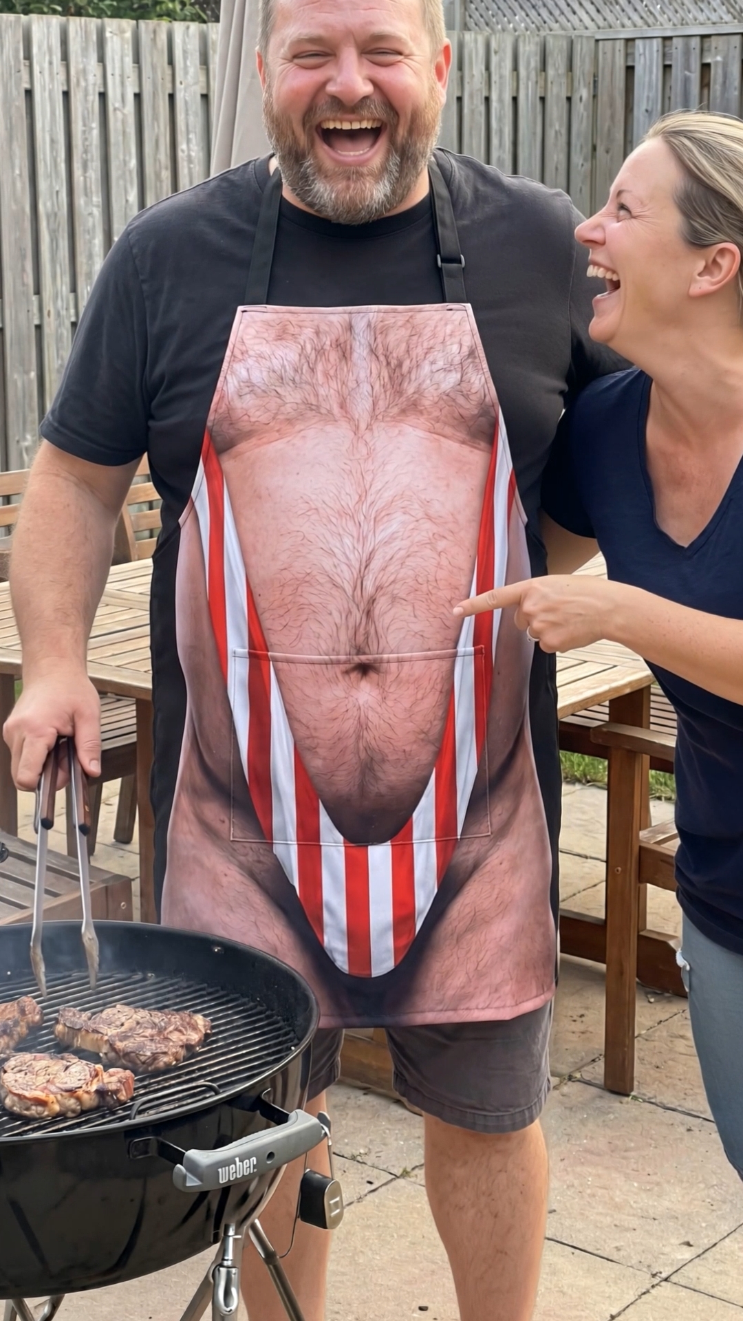 Gift Soul - Gifting with Soul Facebook ad: For grill lovers, this personalized photo apron adds…