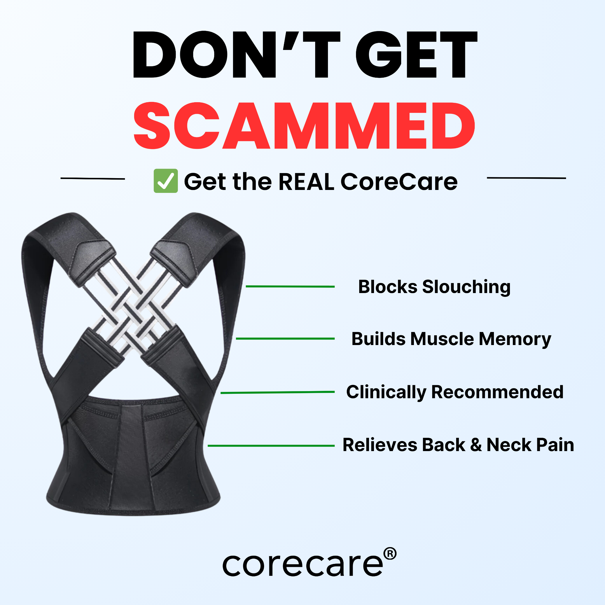 Corecareshop Facebook ad