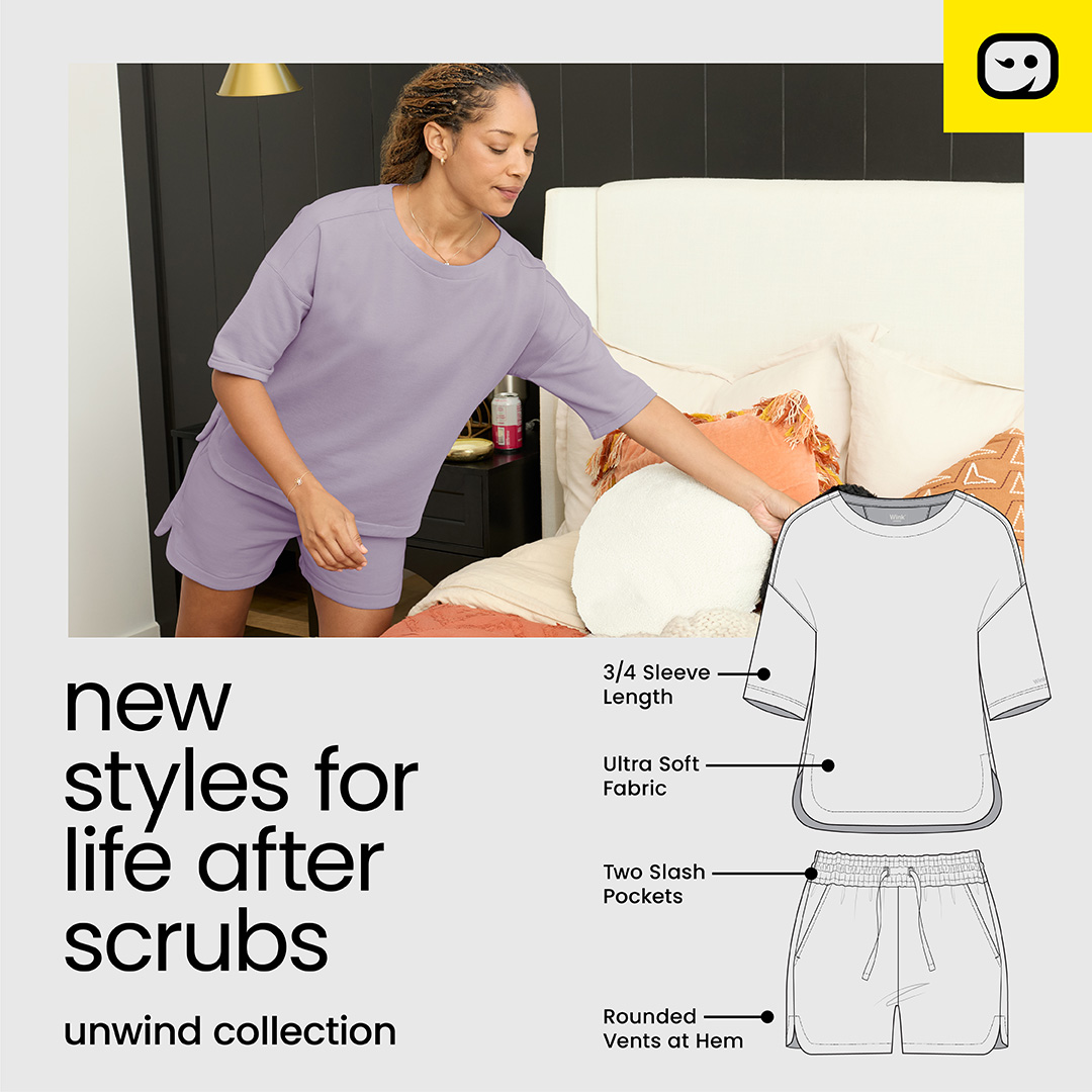Wink Scrubs Facebook ad