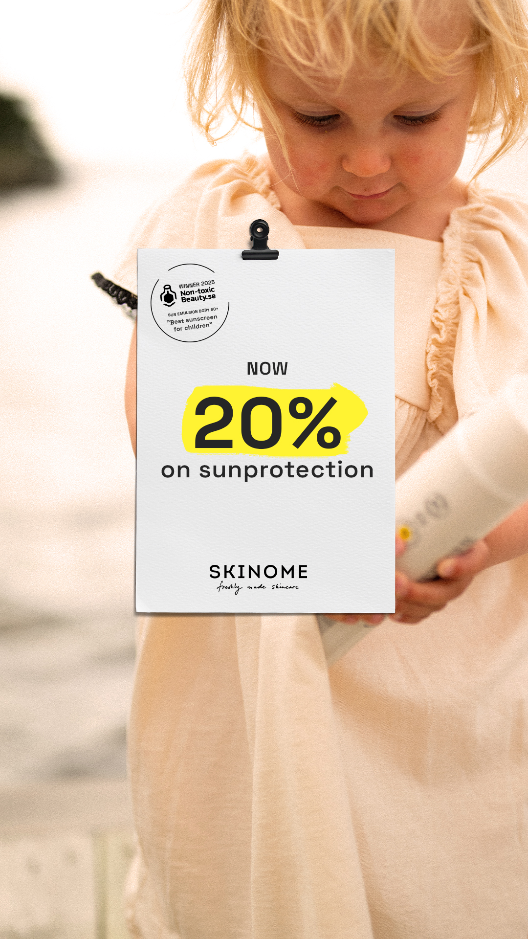 Skinome Facebook ad