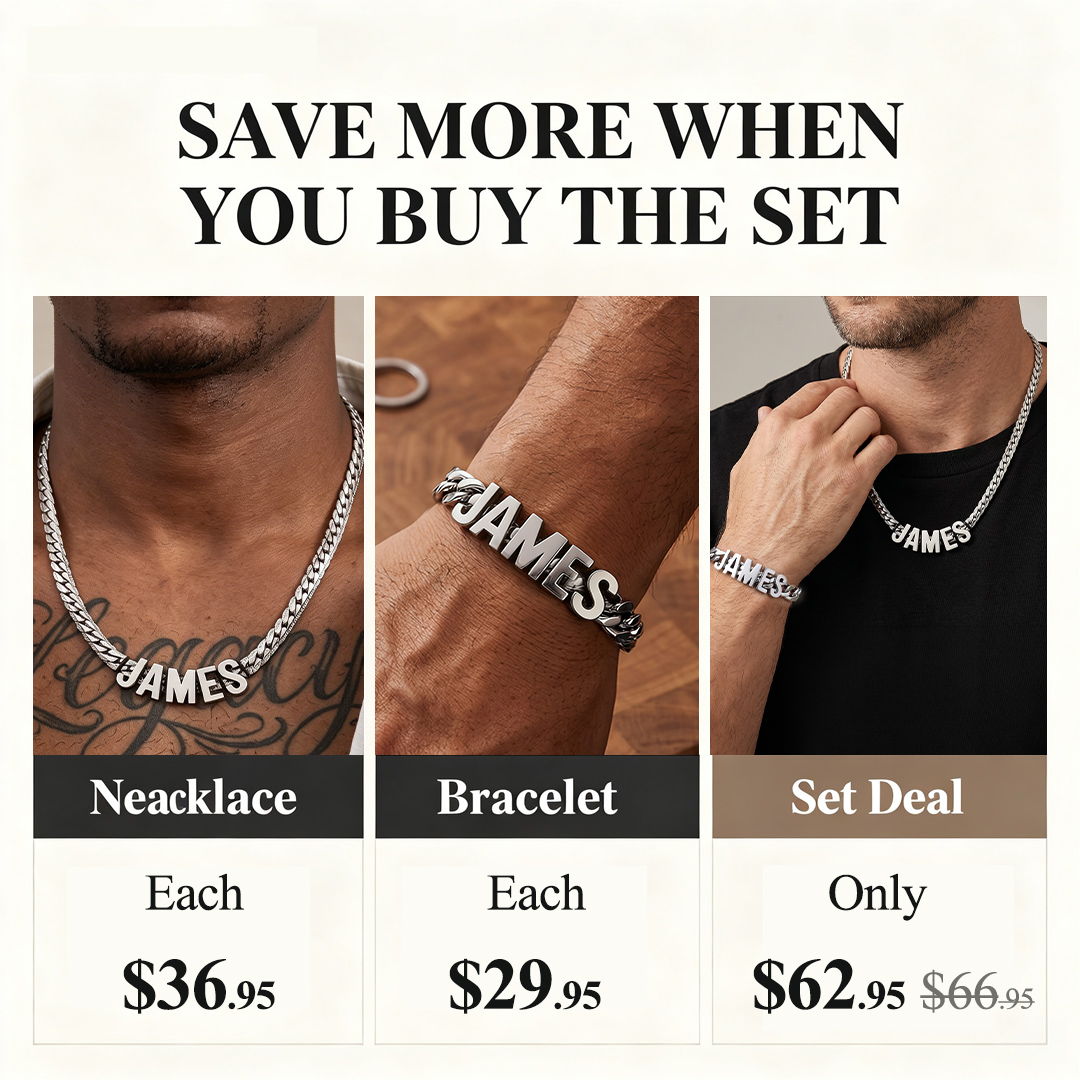Custom4U Jewelry Facebook ad: Get 10% off or the 1st order