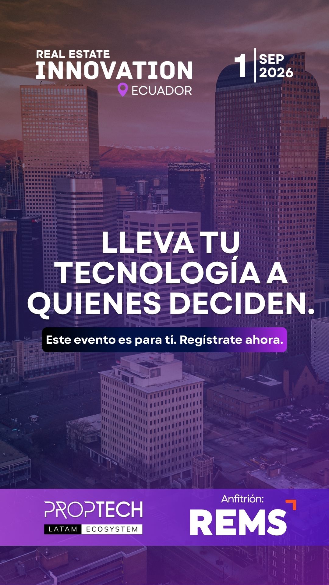PropTech Latam Facebook ad from Jul 23, 2026