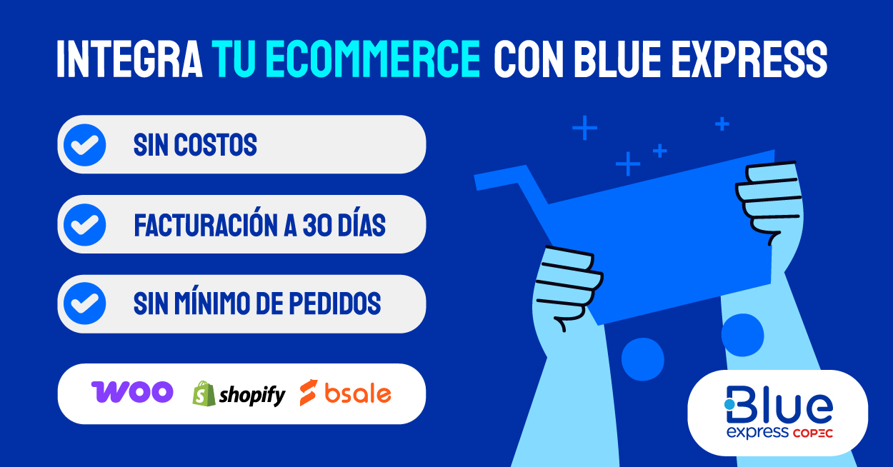 Blue Express Facebook ad