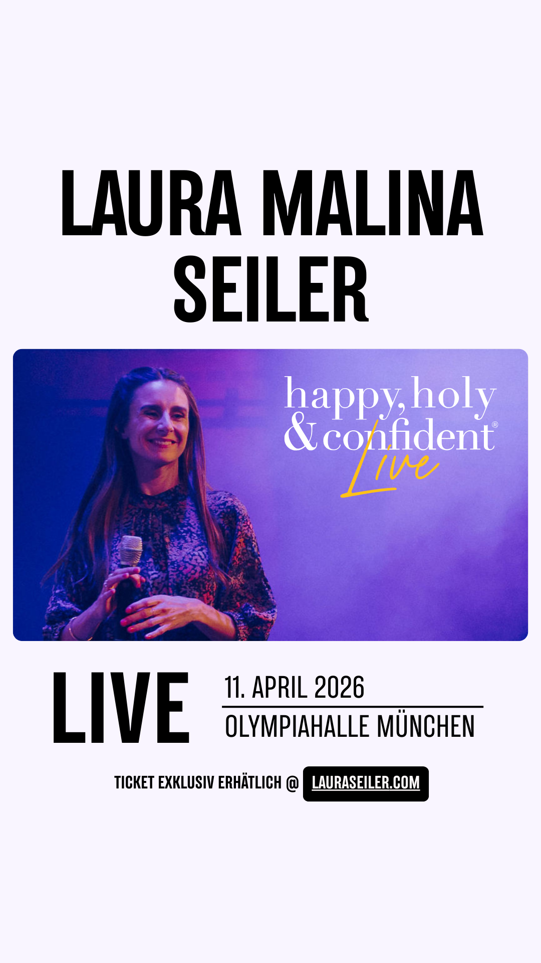 Laura Malina Seiler Facebook ad: 11.04., Dein Date mit deinem Higher Self