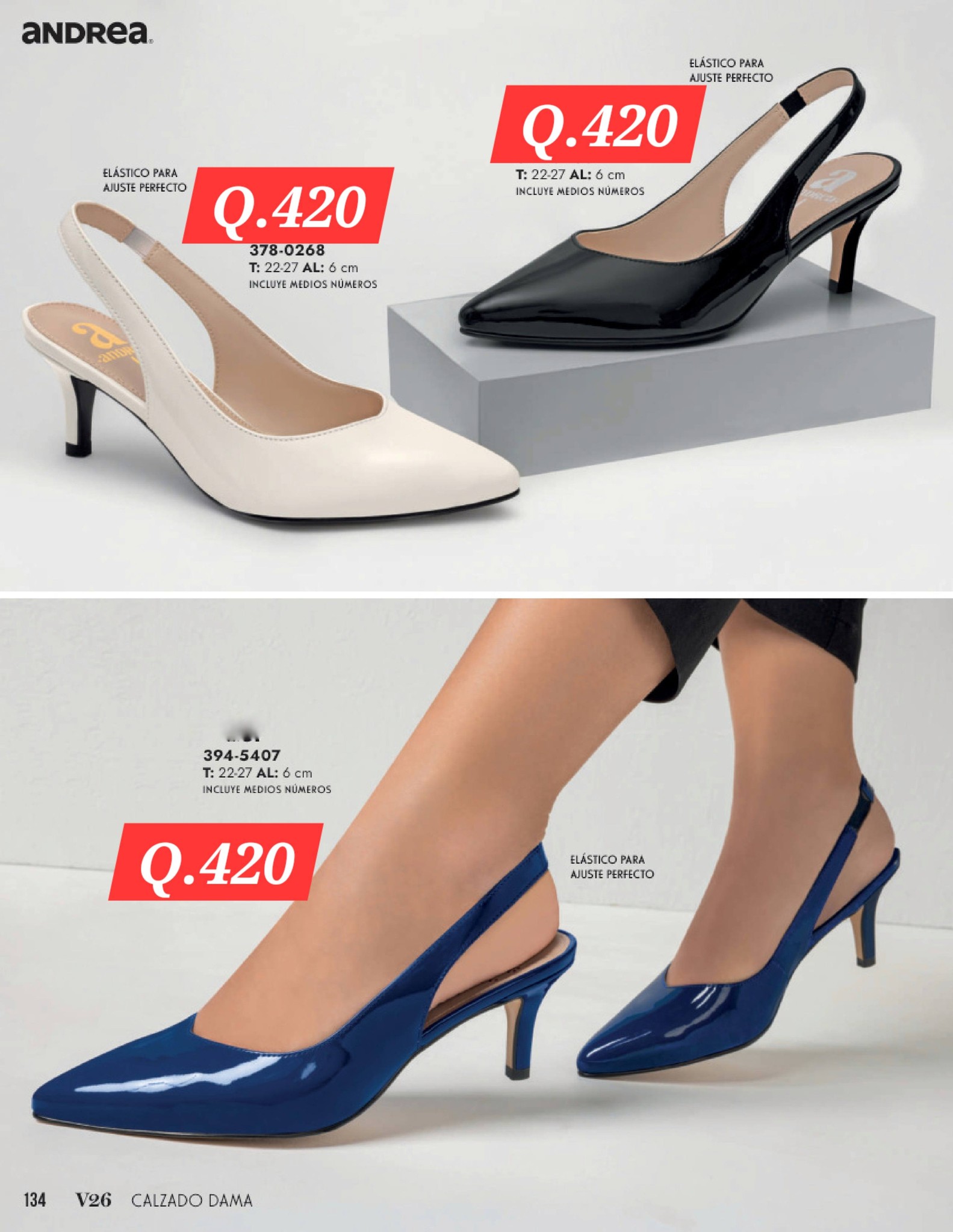 Distribuidora Demmy Facebook ad: Tacones elegantes para dama 4946 2315