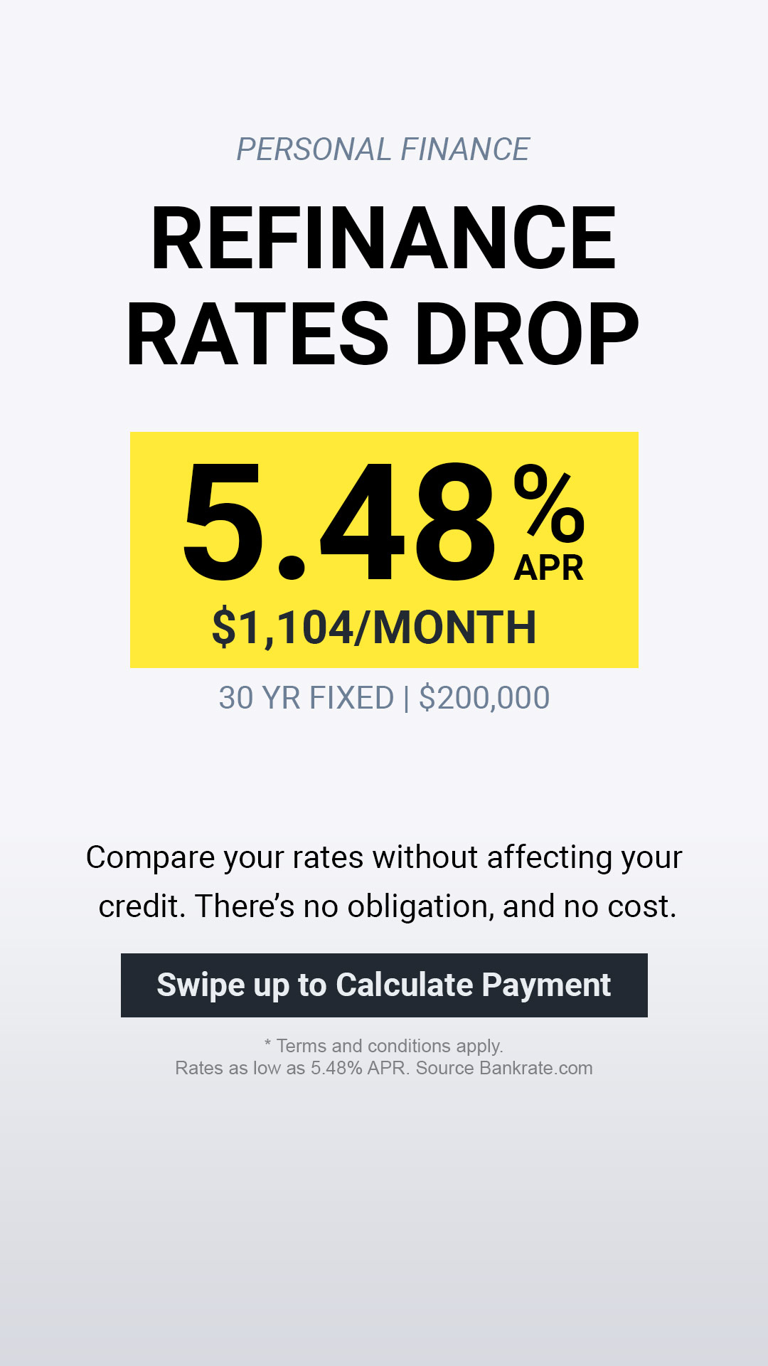 Refi Rate Guide Facebook ad from Feb 25, 2026
