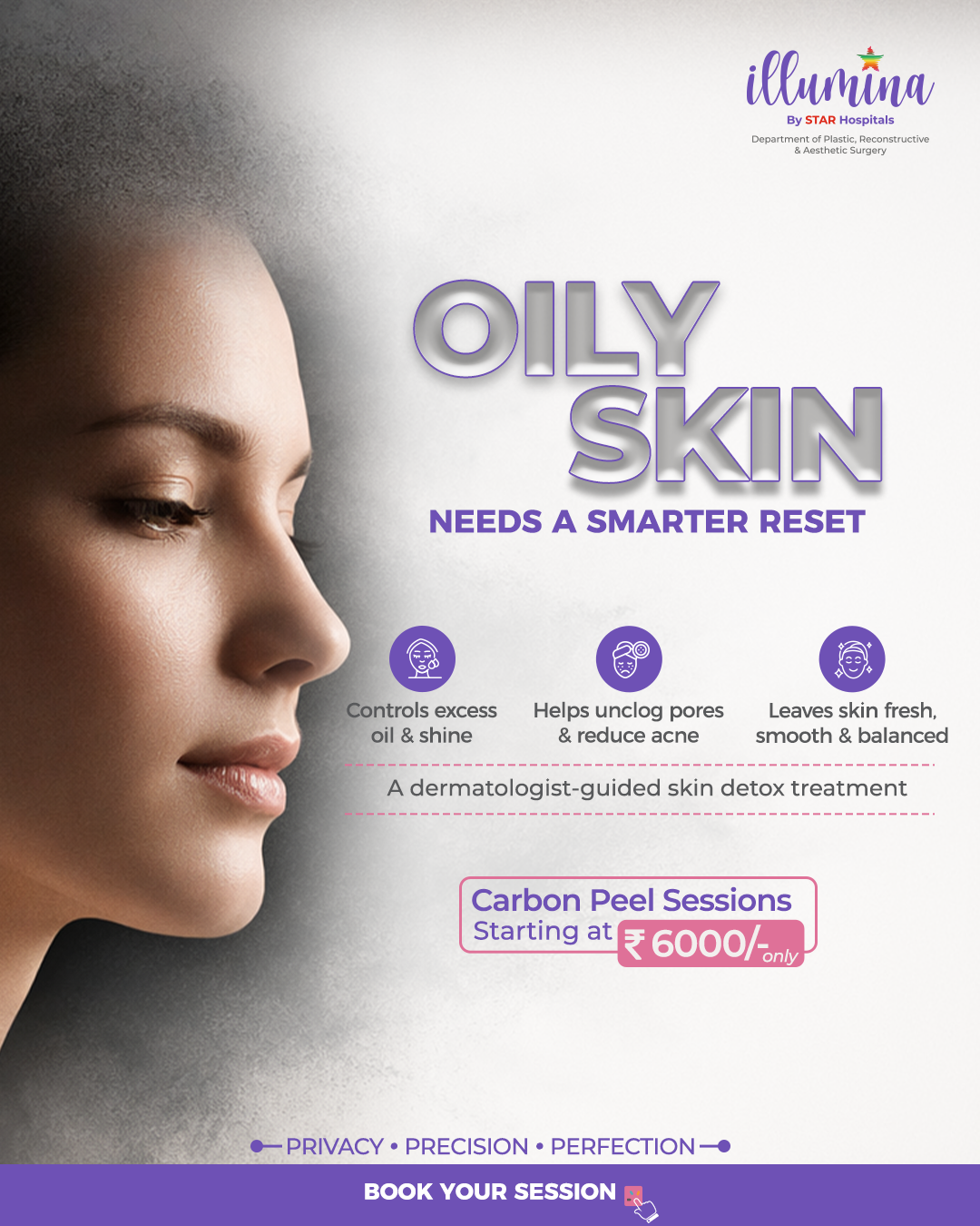 Illumina by Star Hospitals Facebook ad from May 18, 2026