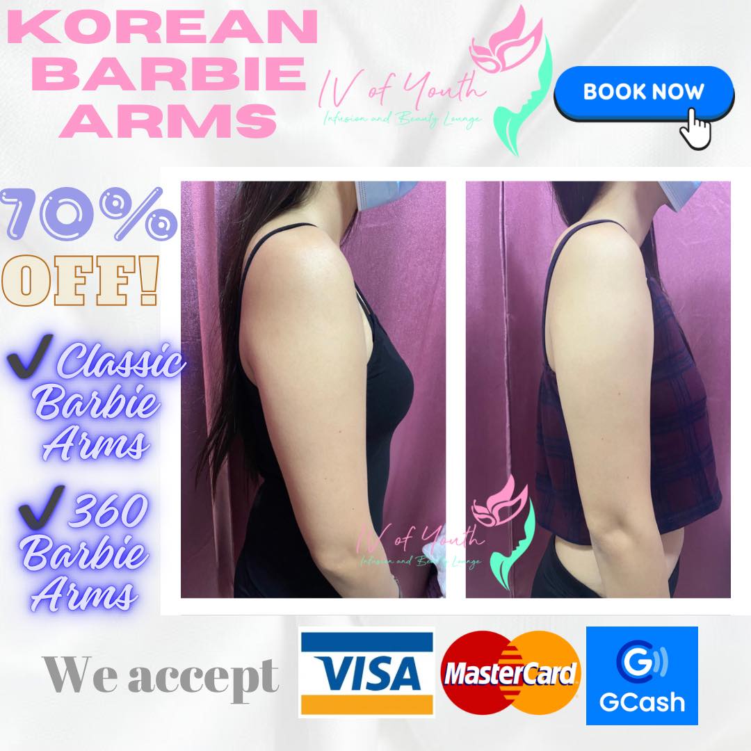 IV of Youth Main Facebook ad: Achieve your dream Barbie Arms for less!