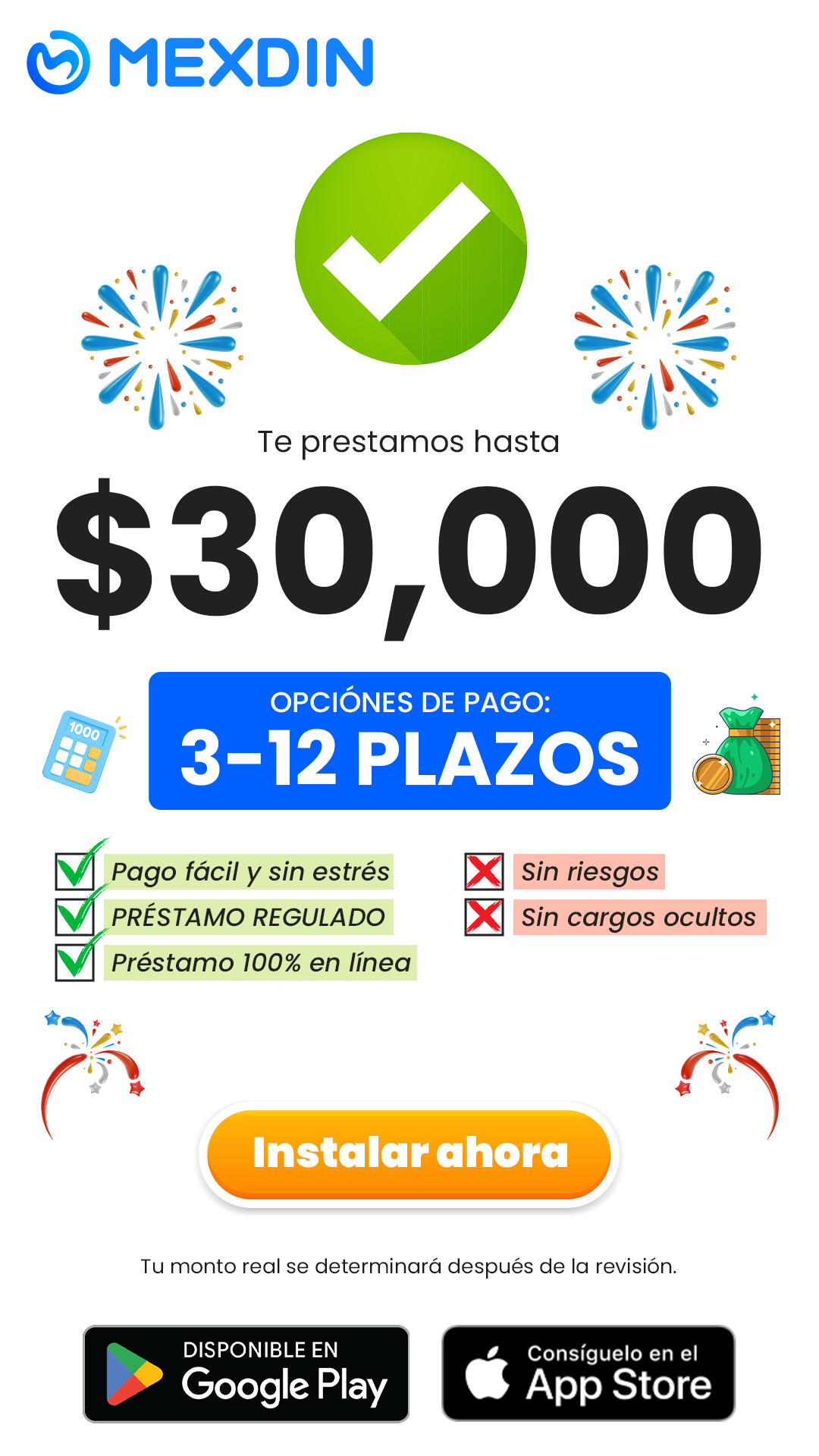 MexDin ios Facebook ad from Apr 27, 2026