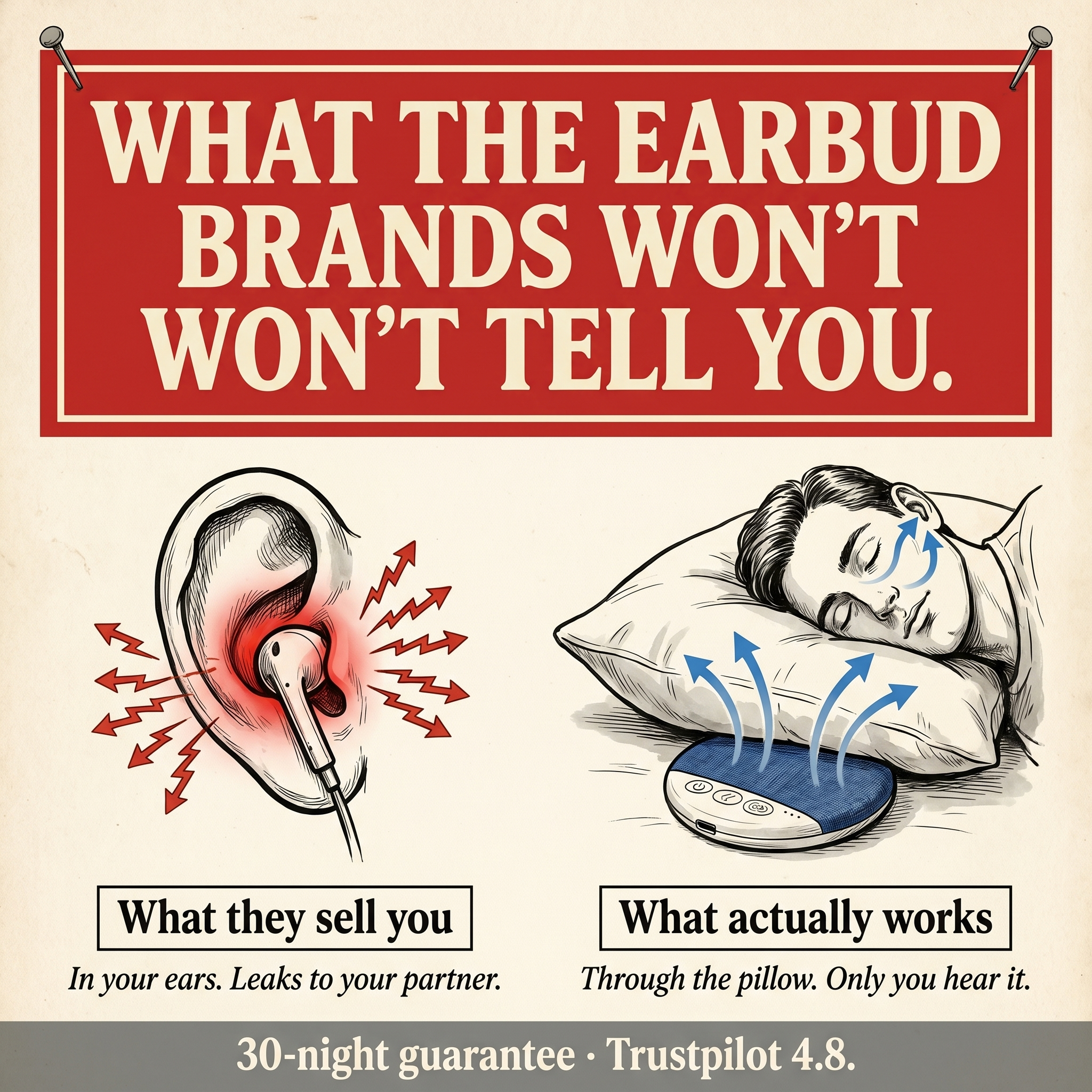 PilloPod Facebook ad