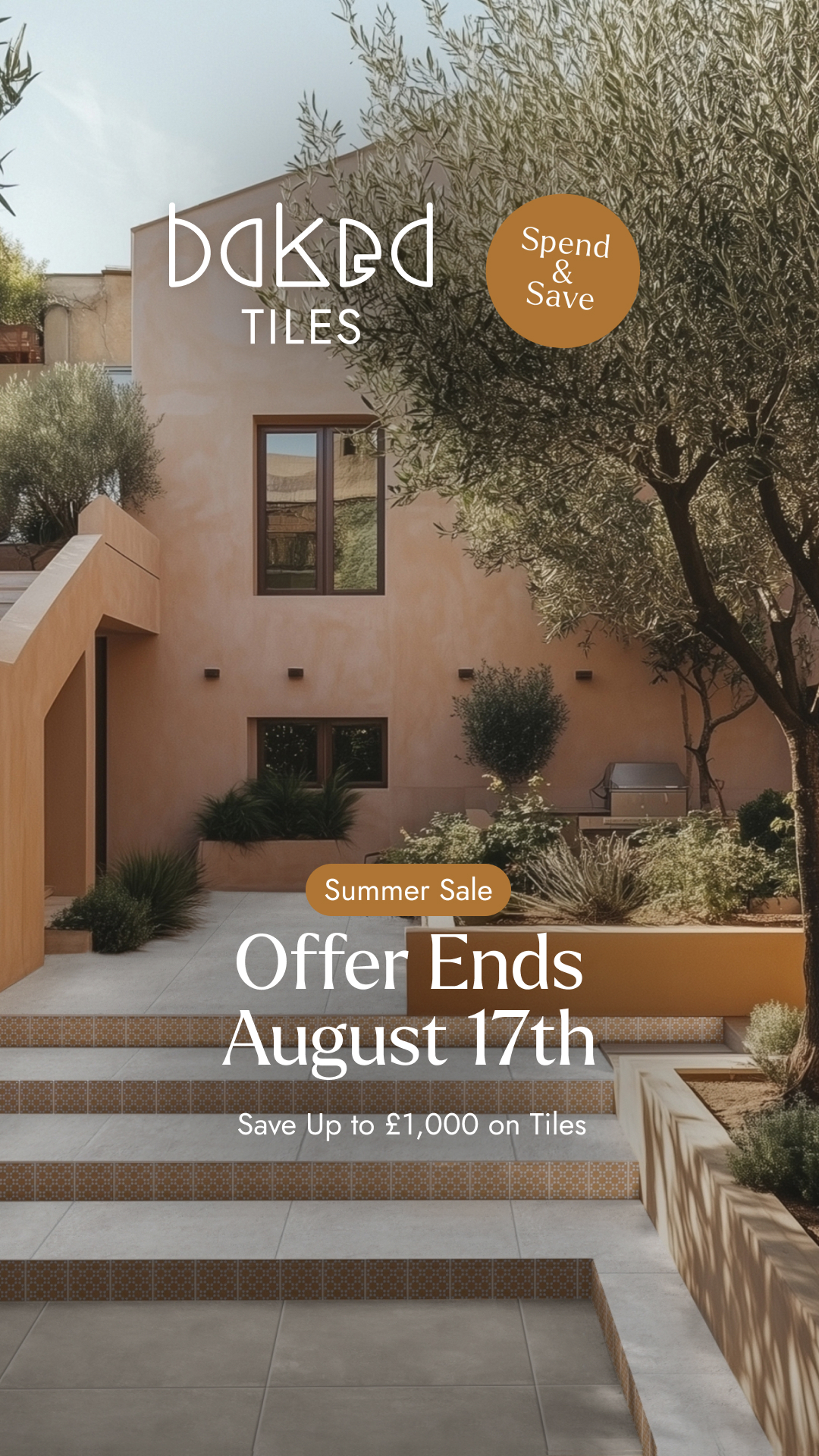 The Baked Tile Co. Facebook ad