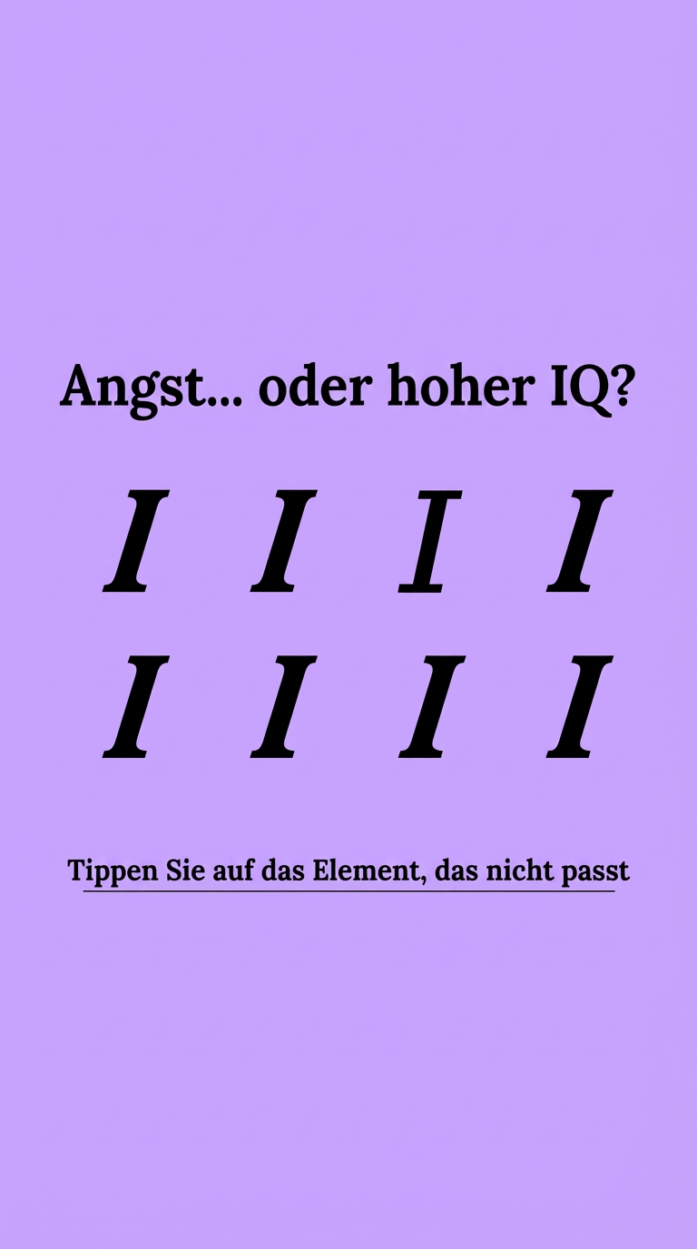 International IQ test Facebook ad