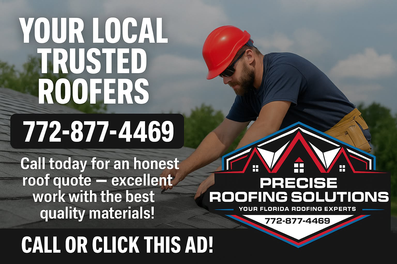 Precise Roofing Solutions  Facebook ad