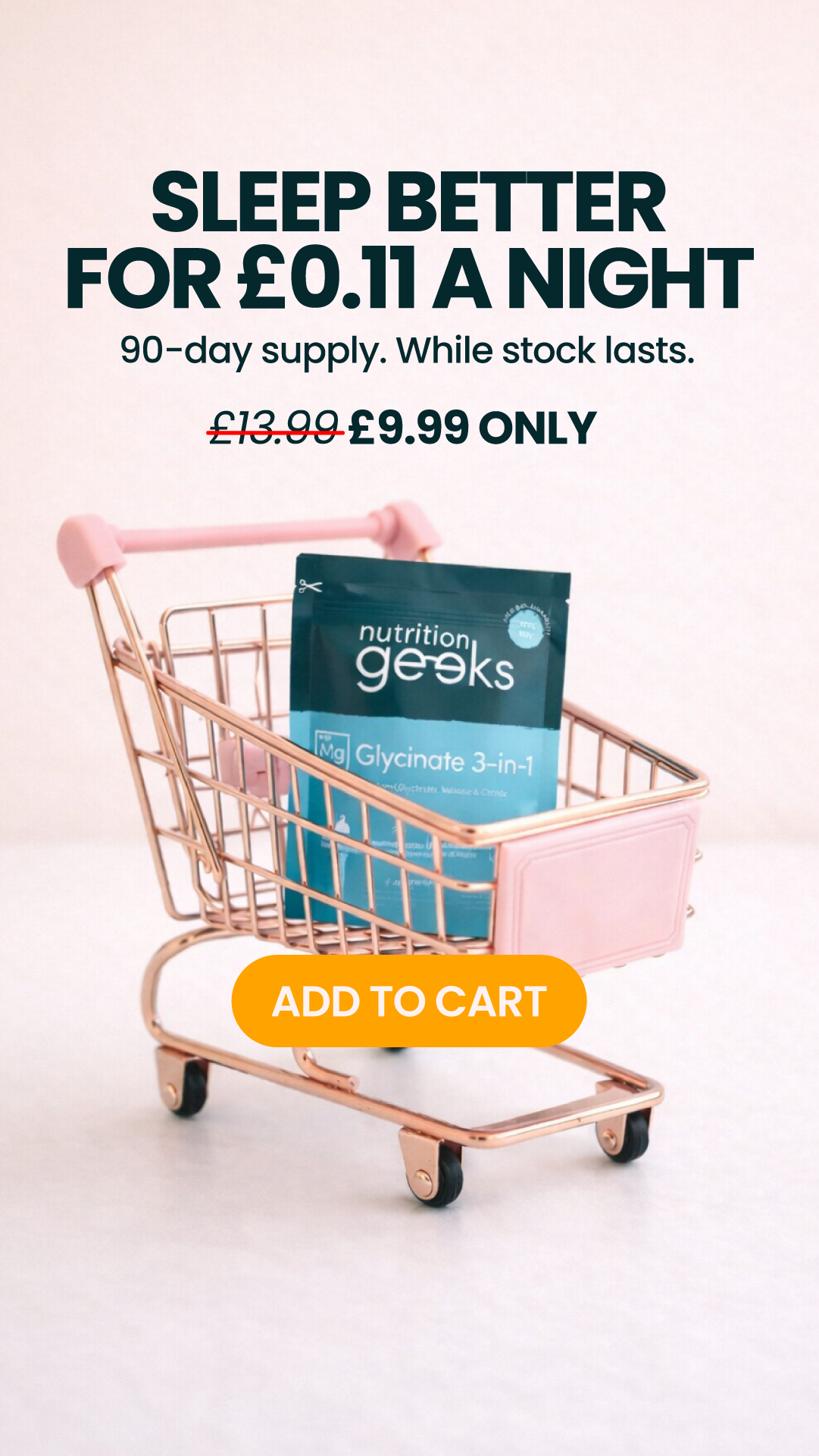Nutrition Geeks Facebook ad