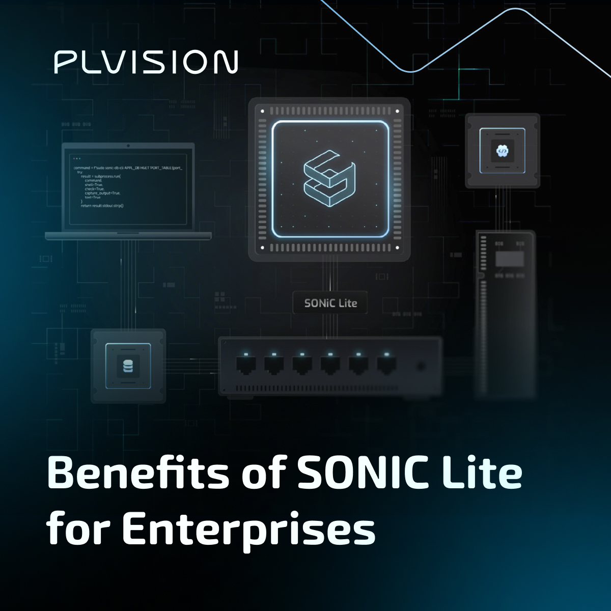 PLVision Facebook ad: SONiC Lite is an enterprise distribution of Community…