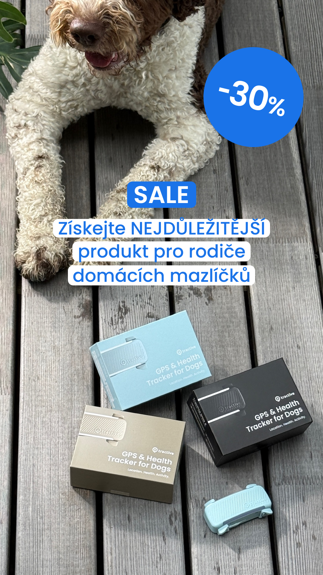 Tractive Facebook ad