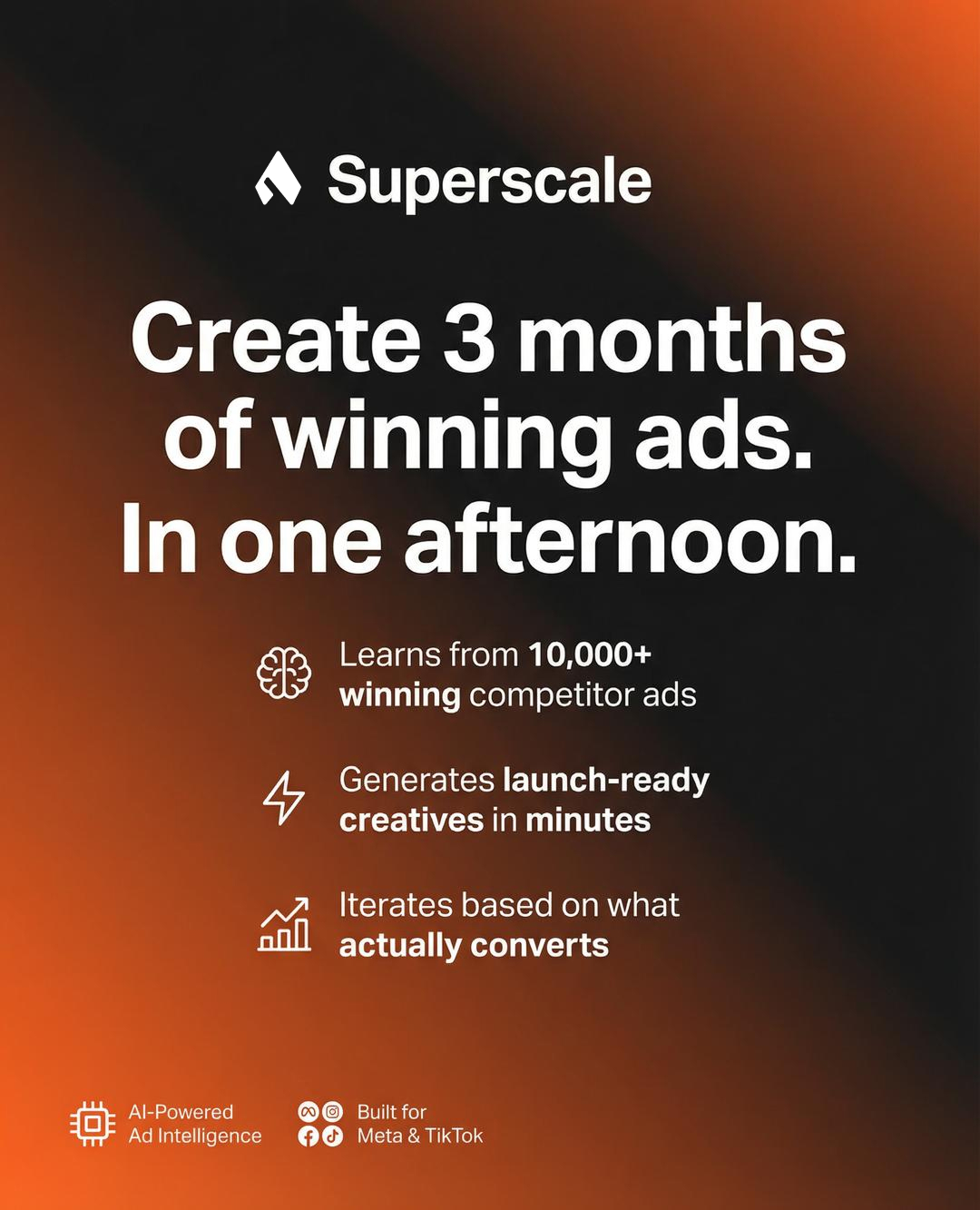 Superscale AI Facebook ad