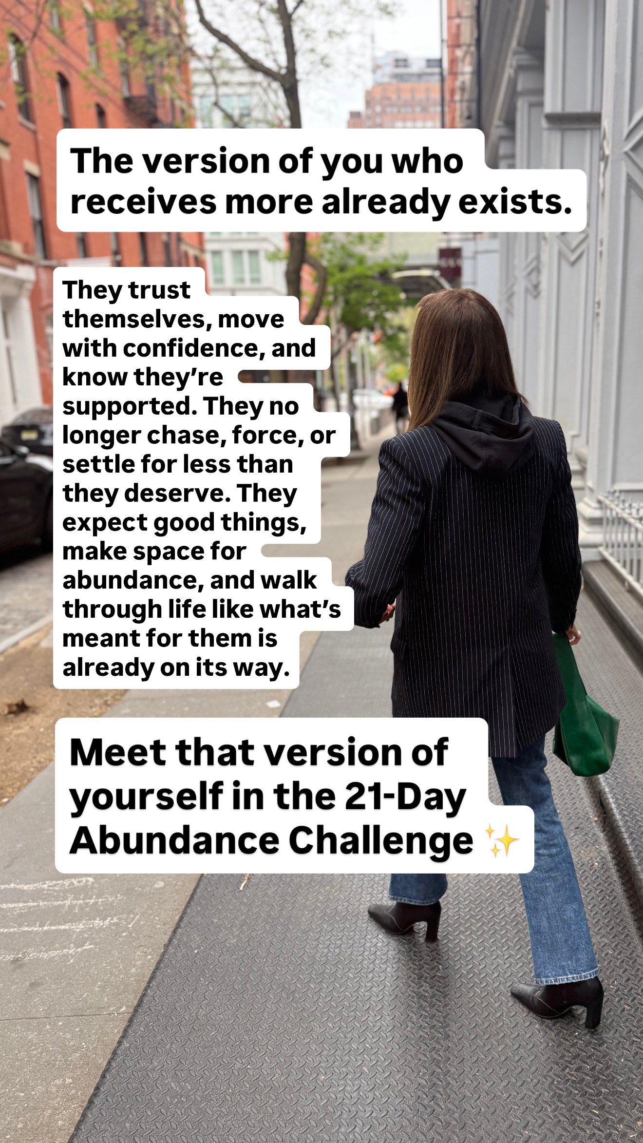 Gabby Bernstein Facebook ad: Join the Abundance Challenge