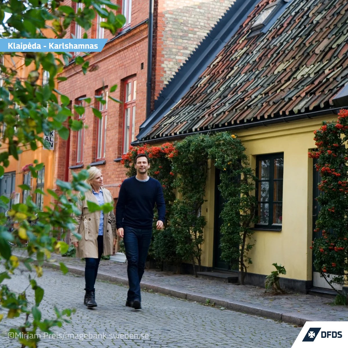DFDS Baltics Facebook ad from May 12, 2026